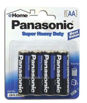 Panasonic Super Heavy Duty AA 4-pack Batteries