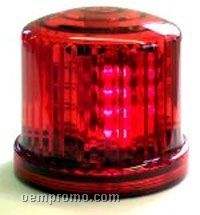 Red Light Up LED Beacon W/ 20 Led's (5"X5")