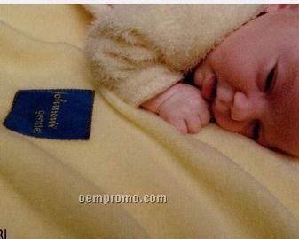 Fleece Baby Blanket With Elite Fabric Label