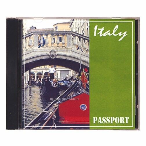 Italy Passport Travel Music CD