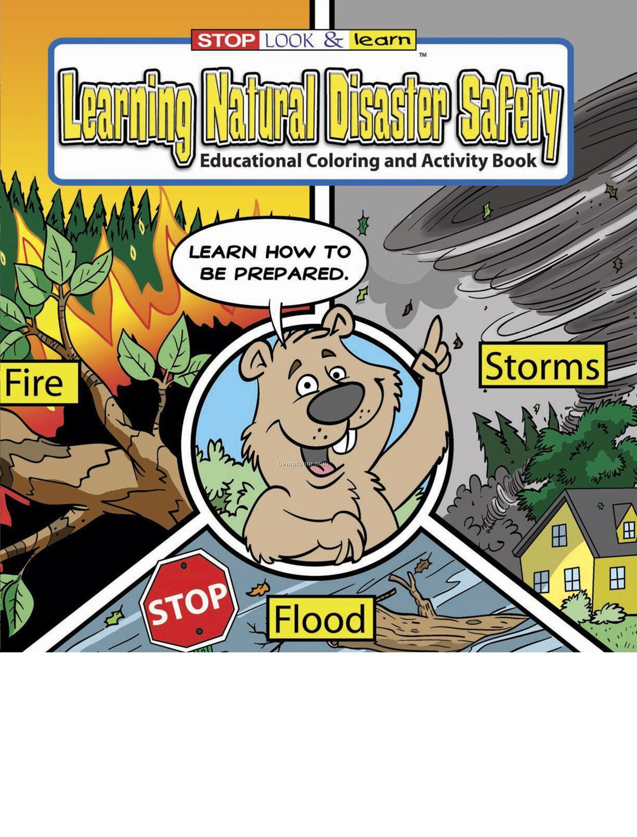 Learning Natural Disaster Safety Coloring Book Fun Pack