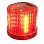 Red Light Up LED Beacon W/ 20 Led's & Remote Control (5"X5")