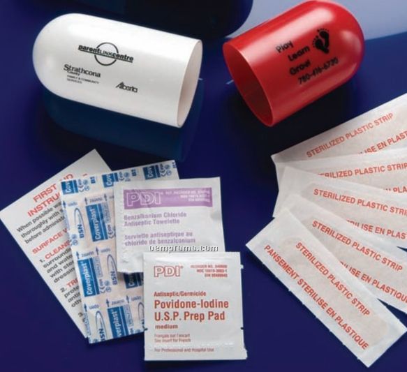 Capsule First Aid Kit (Empty)