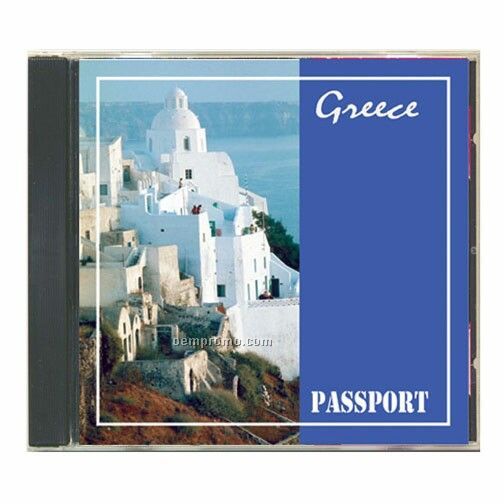 Greece Passport Travel CD