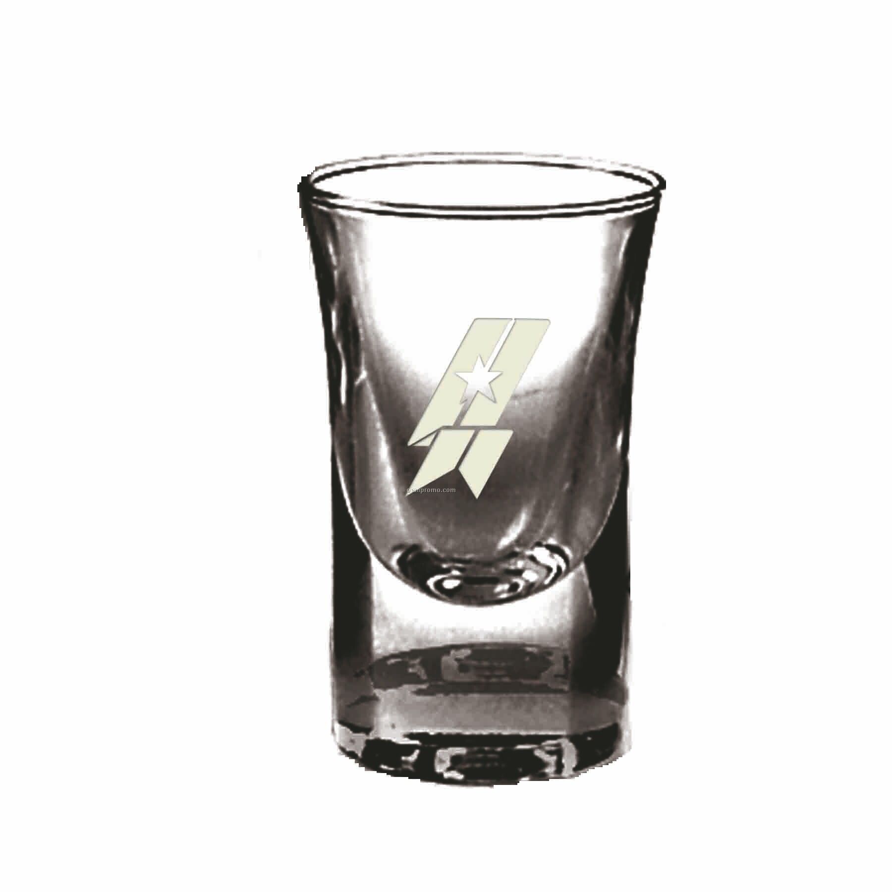 1 Oz. Shooter Selection Drinking Glass (Deep Etch)