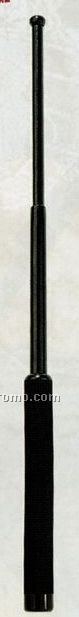 Black Steel Expandable Baton With Sheath (21