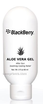 2 Oz. Aloe Vera Cooling Gel W/ Custom Imprint