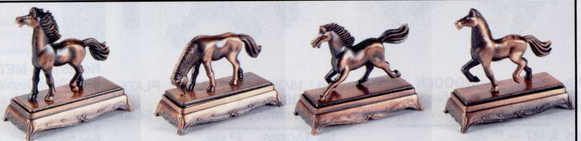 Bronze Metal Pencil Sharpener - Assorted Horse