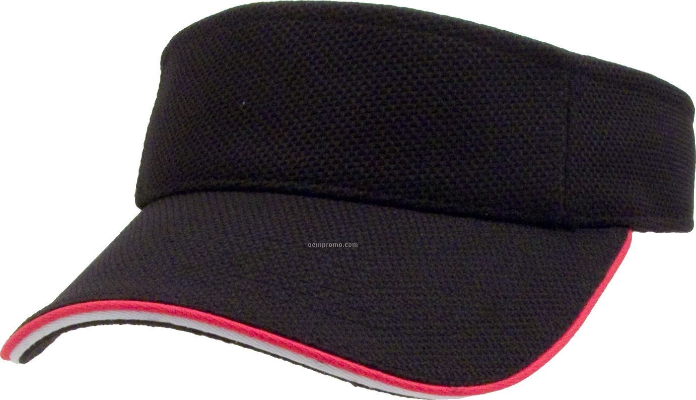 Cool Mesh Double Sandwich Visor (Domestic 5 Day Delivery)