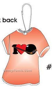 I Love Hockey T-shirt Zipper Pull