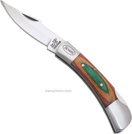 Wood Handle Knife (3"X1"X1/2")