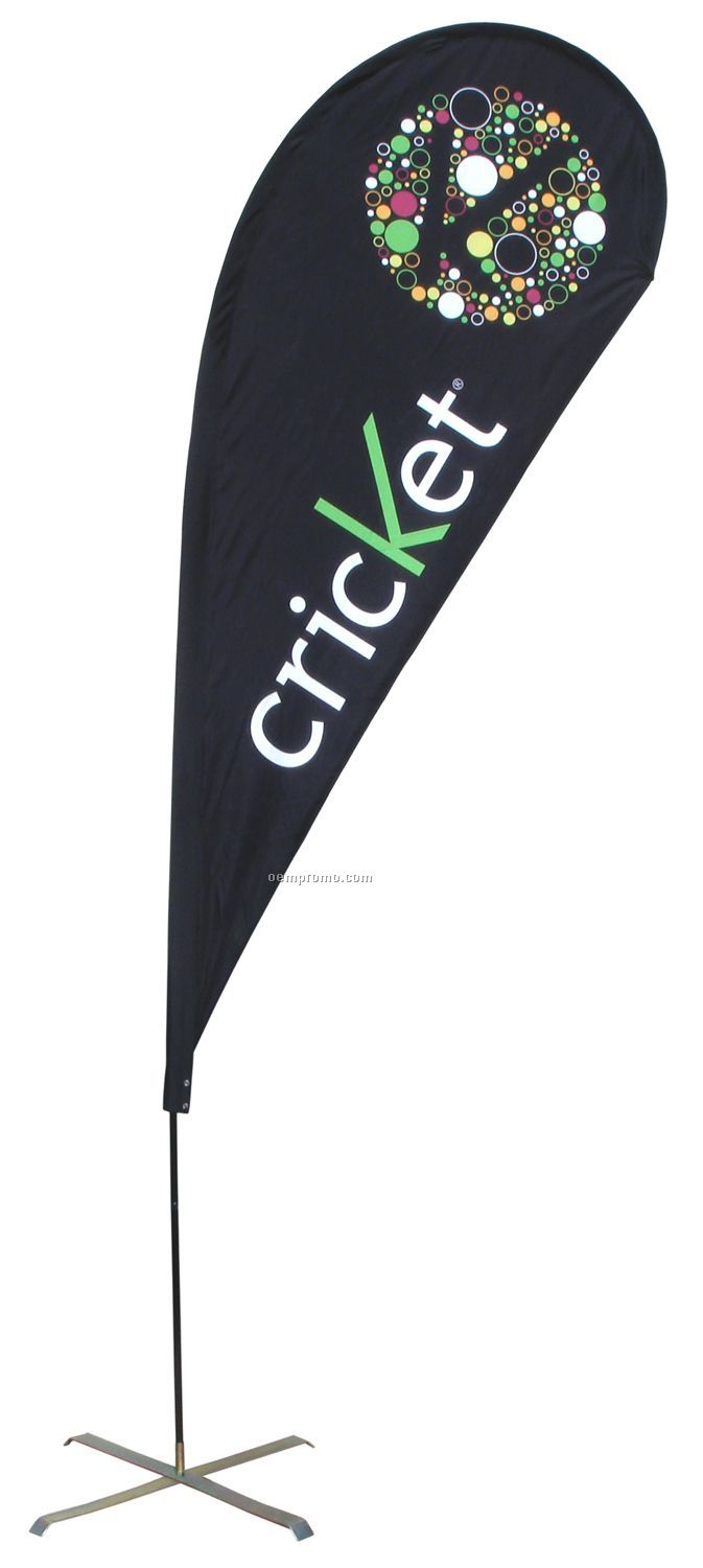 11' Double Sided Teardrop Banner System (Full Color)