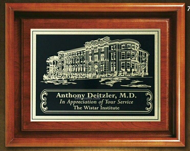 Americana Shadowbox Plaque Without Glass (10"X12")