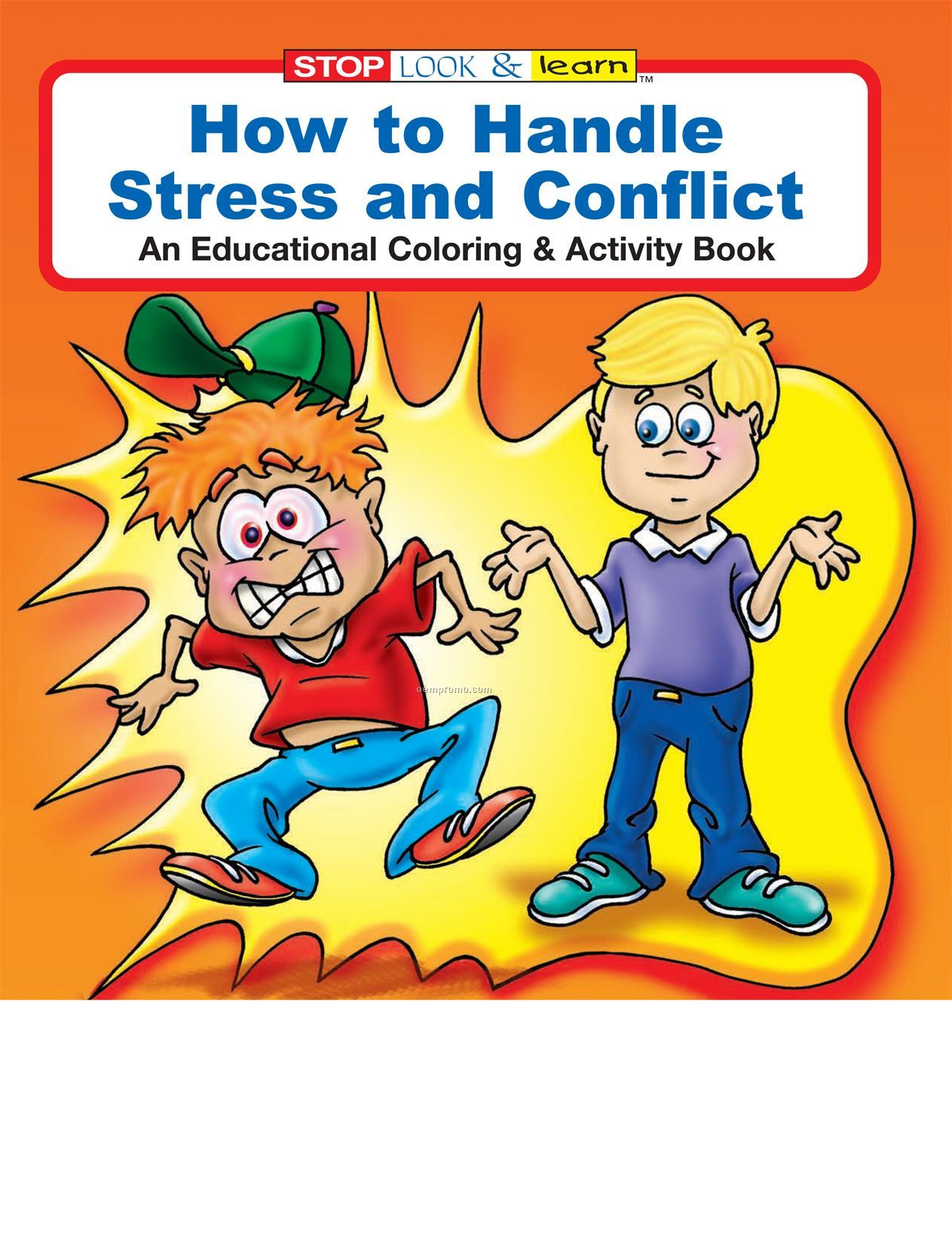 How To Handle Stress And Conflict Coloring Book