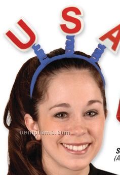Patriotic Usa Boppers Headband