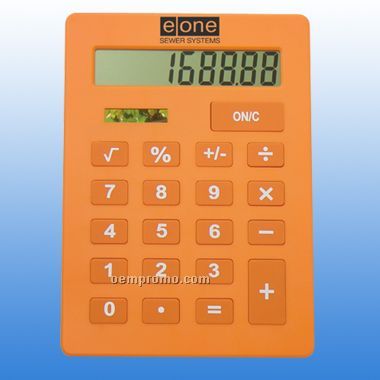 Jumbo Calculator Orange