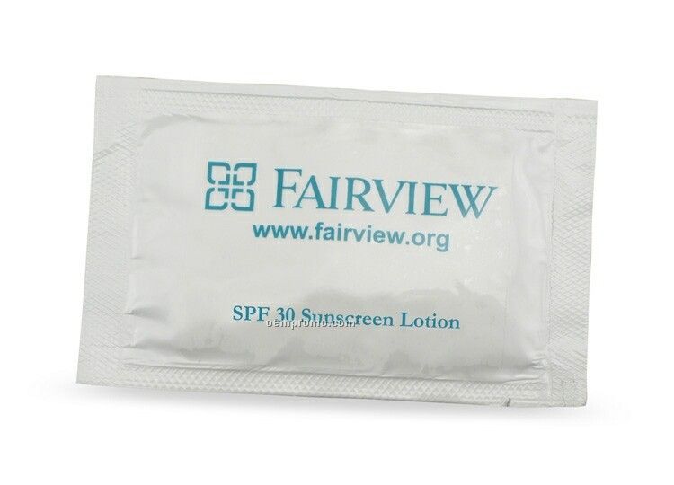 0.5 Oz. Spf 30 Sunscreen Lotion Packet