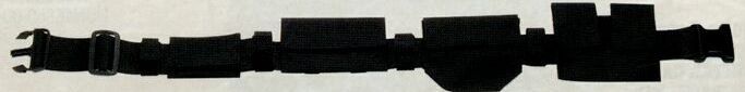 Deluxe Black Nylon Swat Belt