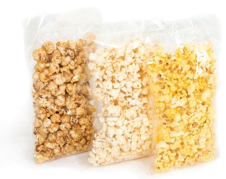 Individual Caramel Flavored Popcorn Serving Bags