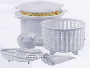 Microwave Rice And Pasta Cooker Set