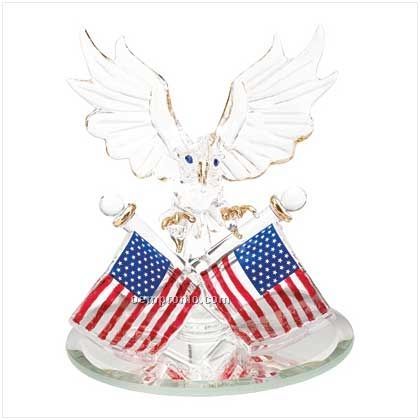 Patriotic Pride Glass Figurine