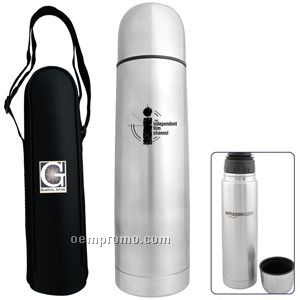 Stainless Steel Bullet Thermal Flask - 24 Hour Production
