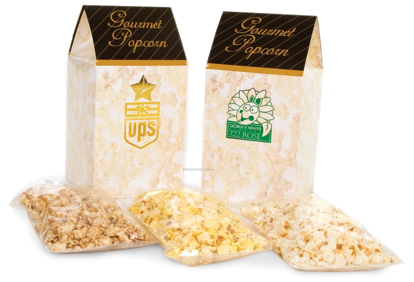 Custom Popcorn Gift Carton (Caramel)