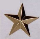 Faceted Star Metal Shape Casting