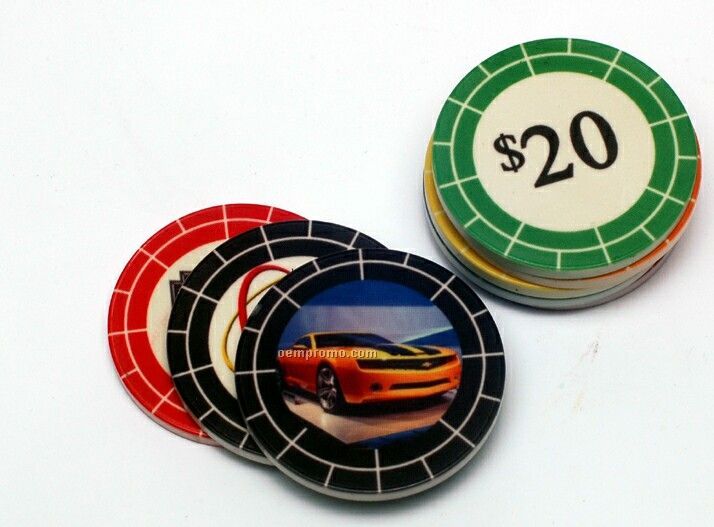 Full Color Double Sided Poker Chips