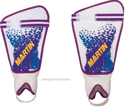 Soccer Shin Guards With Extended Leg Padding