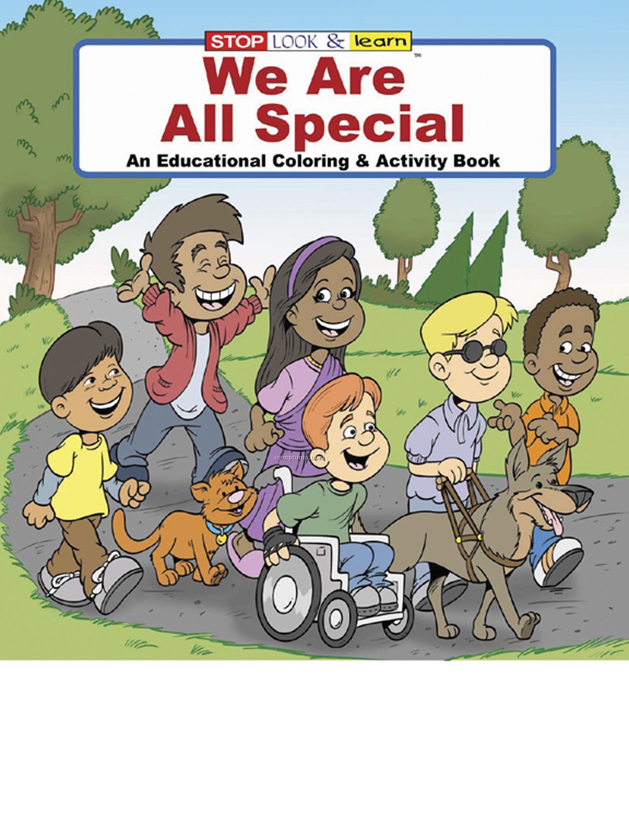 We Are All Special Coloring Book Fun Pack