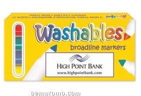 4 Pack Washable Marker