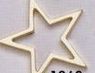 5 Point Star Outline Metal Shape Casting (2"X2"X1/8")