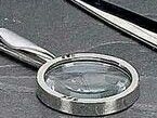 Two Tone Silver Plated Magnifier