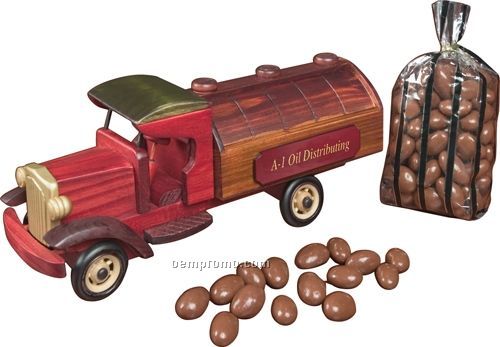 Classic 1927 Tank Truck W/ Milk Chocolate Almonds