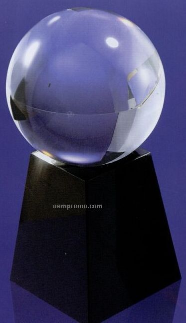 Globe With Marble Base - 60 Mm