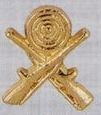 Award Pin - Crossed Rifles