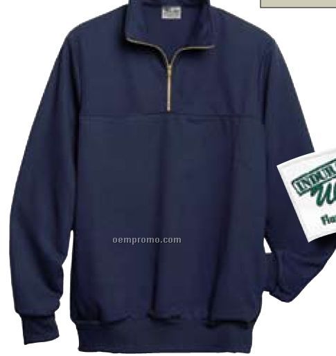 Indura Ultra Soft Quarter Zip Sweatshirt (Navy)