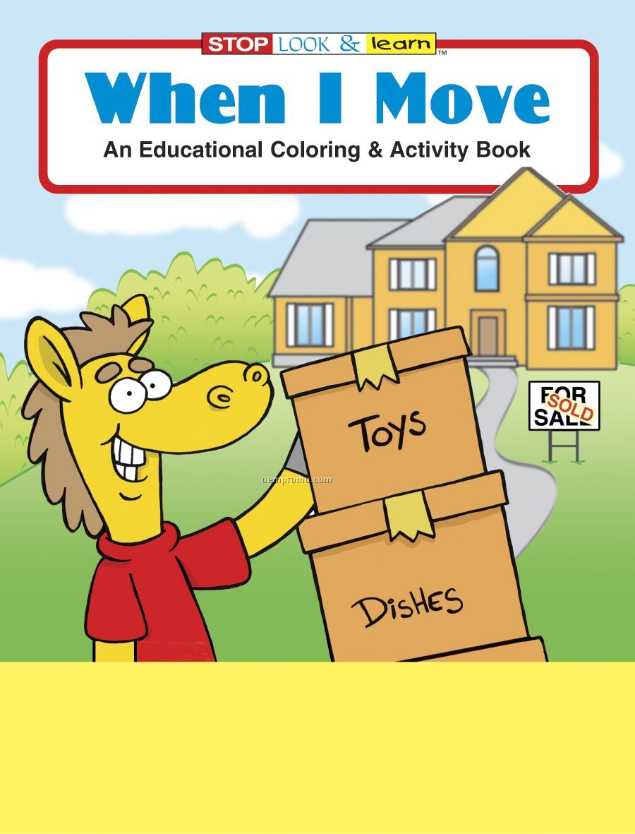 When I Move Coloring Book