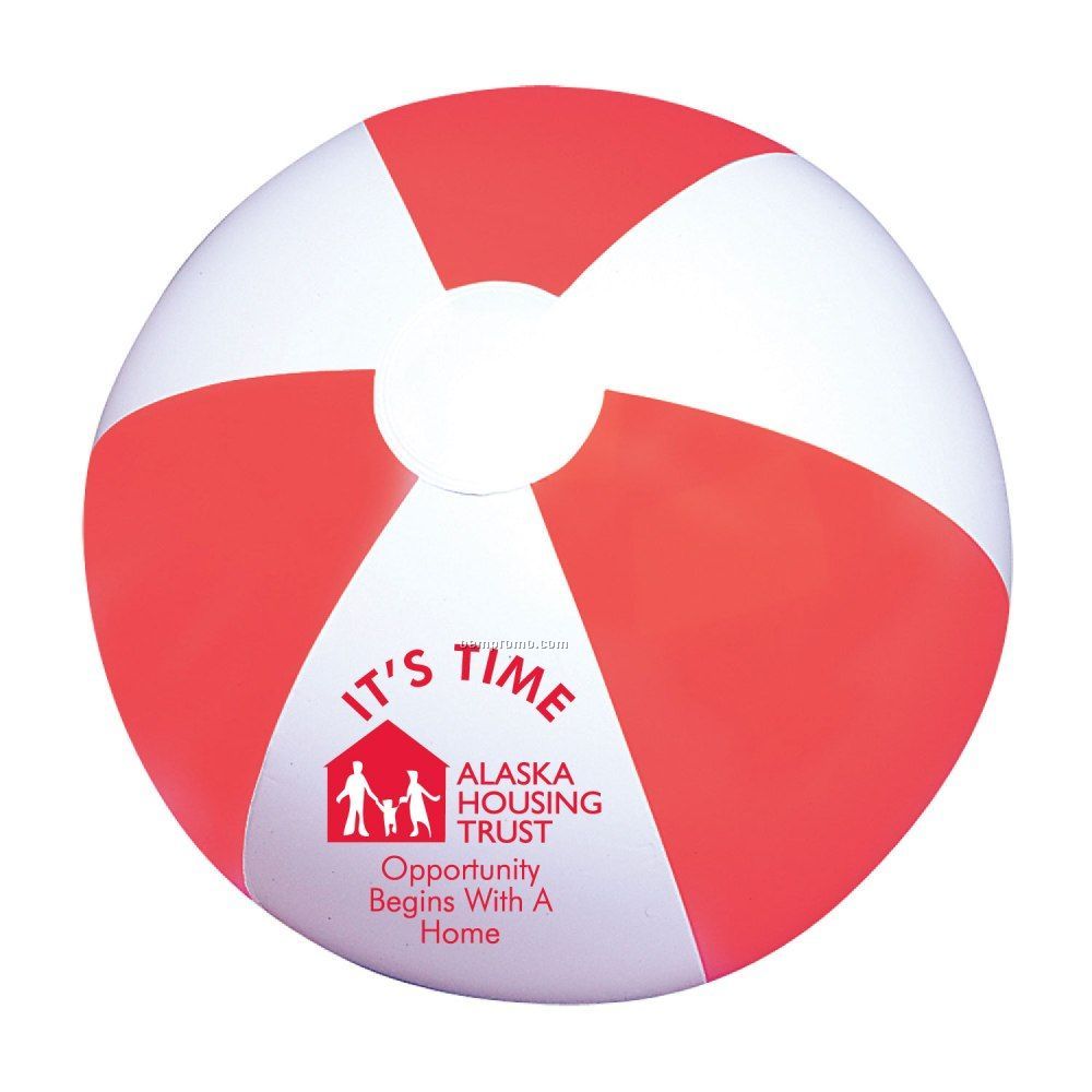 12" Two-color Beach Ball