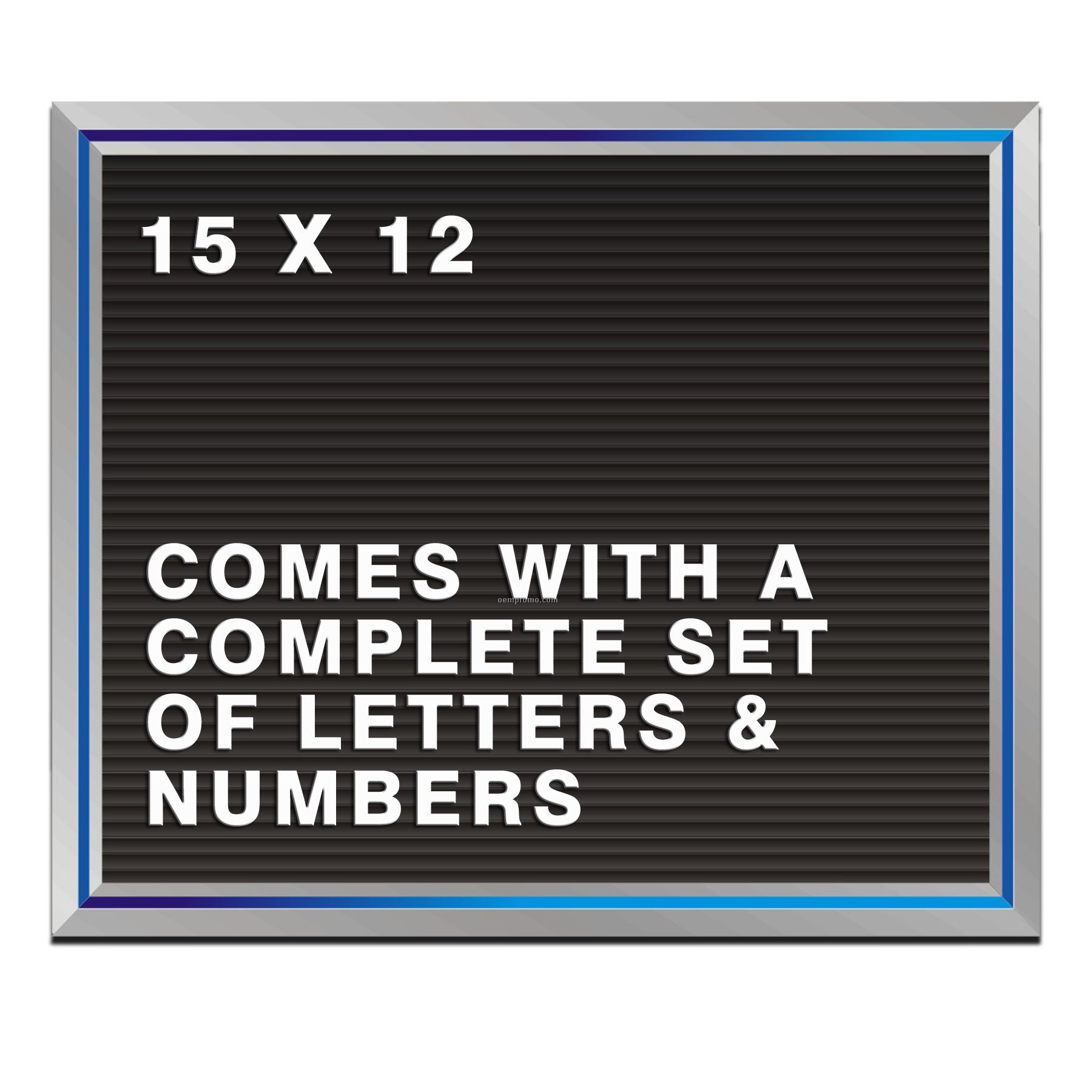 Changeable Letter Board Open Face (15"X12")