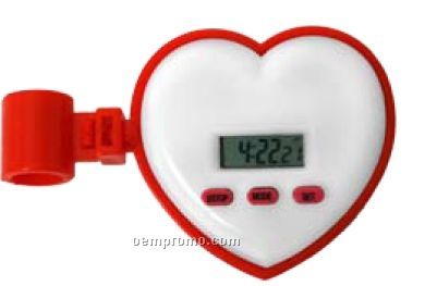 Heart Shaped Stethoscope Timer