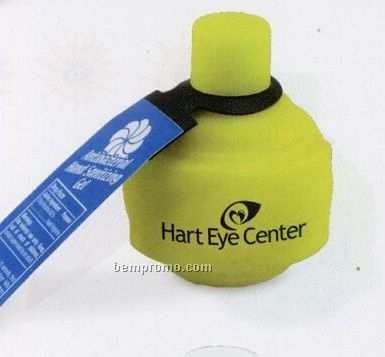 1 Oz. Antibacterial Gel Hand Sanitizer In Tennis Ball Bottle (Non Alcohol)