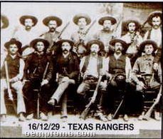 11"X14" Early American Tin Type Print - Texas Rangers