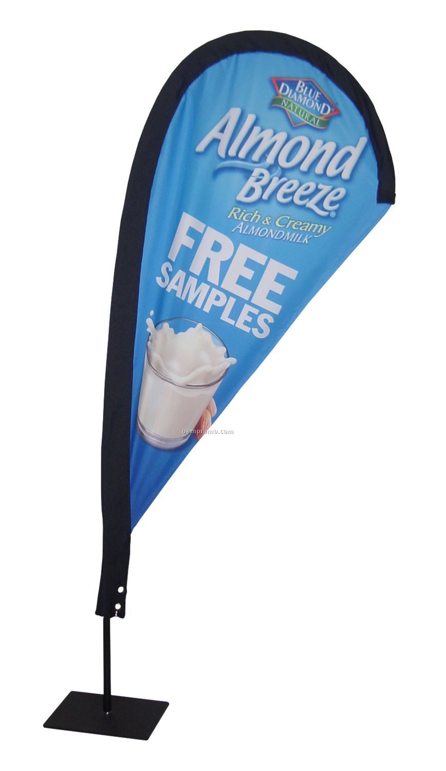 4' Double Sided Teardrop Banner System (Full Color)