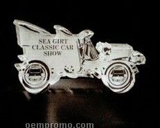 Antique Car Acrylic Paperweight (Up To 12 Square Inch)