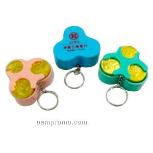 Coin Canister W/Key Chain