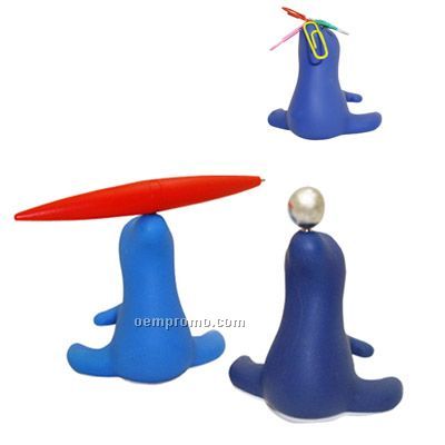 Dolphin Shape Multi Functional Pen Stand