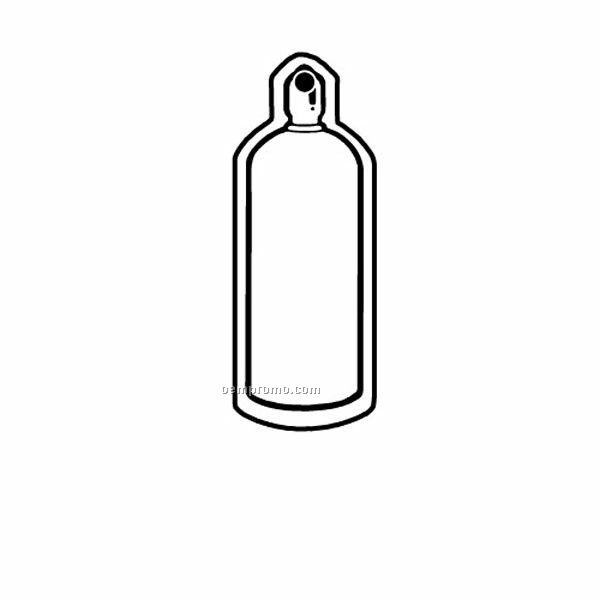 Stock Shape Collection Gas Cylinder Key Tag