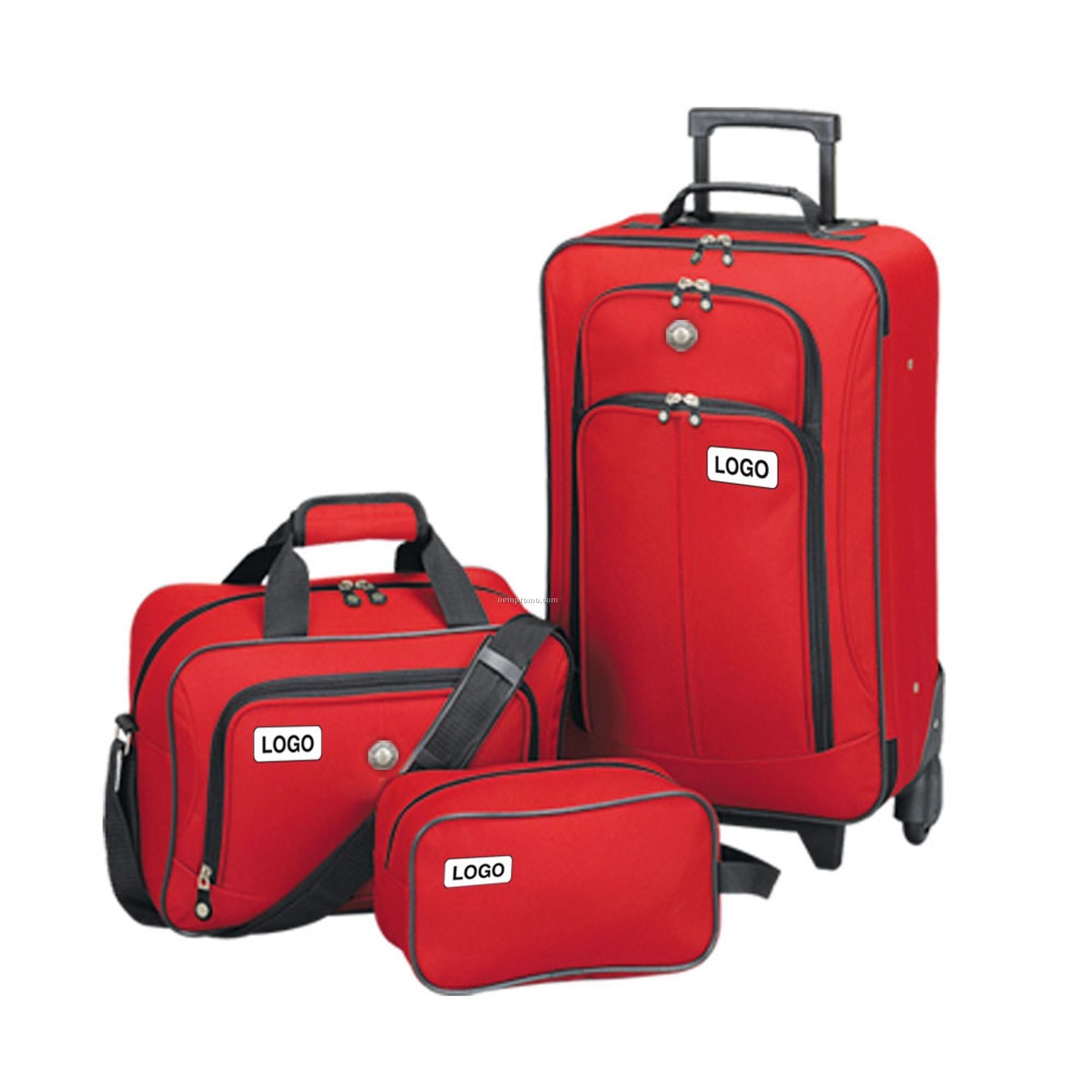 3 Piece Euro Value II Collection Luggage Set